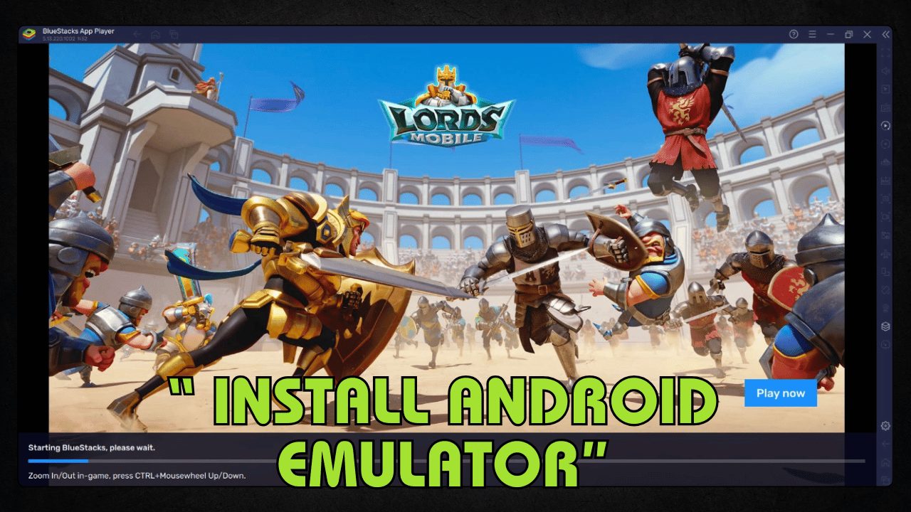 Install Android Emulator