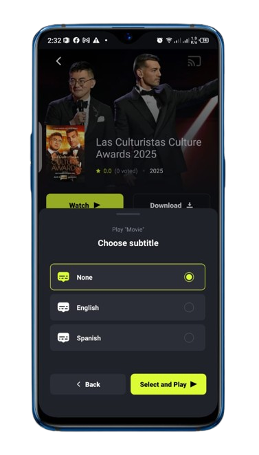 Subtitle Sync Options