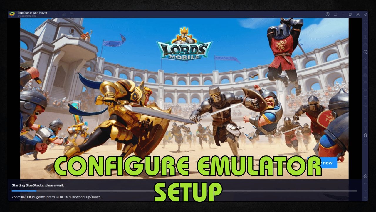 Configure Emulator Setup